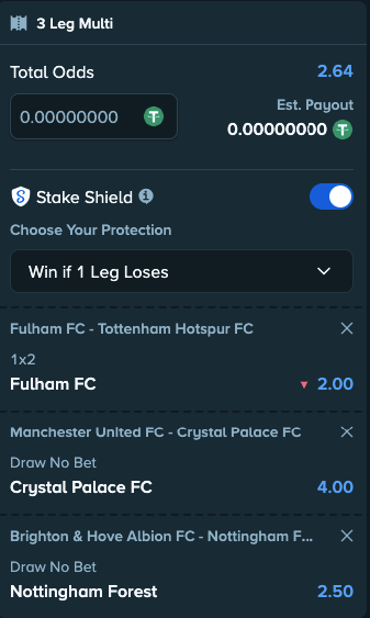 Stake Shield Active